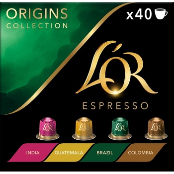 L'OR Espresso Origins микс 40 капсули за Nespresso®