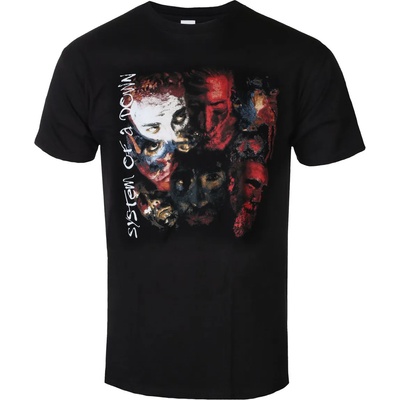 Plastic head мъжка тениска System of a Down - PAINTED FACES - PLASTIC HEAD - PH12056