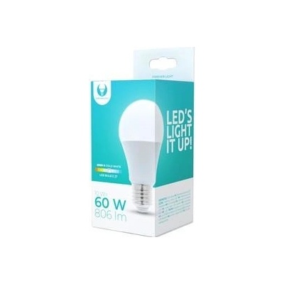 Forever LED žiarovka E27 A60 10W 230V 6000K 806lm RTV003457