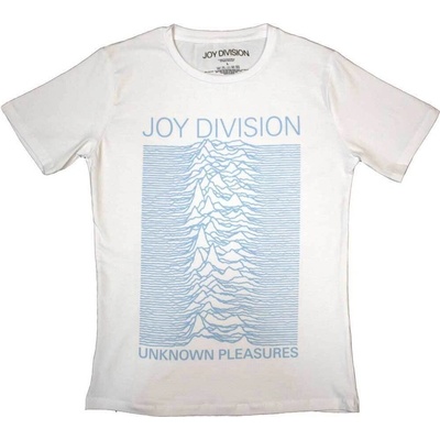 Joy Division Unknown Pleasures FP White M Дамски Риза (JDTS04LW02)