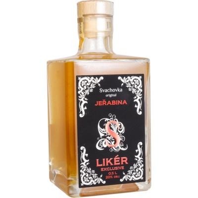 Exclusive Likér Jeřabina 20% 0,5 l (holá láhev)