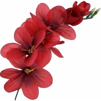 Umelá frézia červená 15 cm