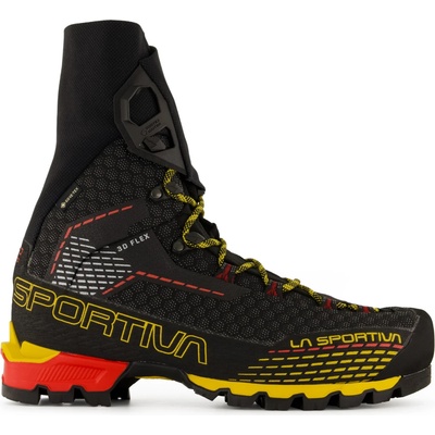 La Sportiva Мъжки алпийски обувки La Sportiva Trango Pro GTX Mountaineering boots - Black / Yellow - размер 46, 5 (EU) (020-0338-0128)