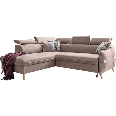 Miuform Бежов ъглов разтегателен диван ляв ъгъл, Sweet Harmony - Miuform (Sweet Harmony HAEECL-2QR MA08)