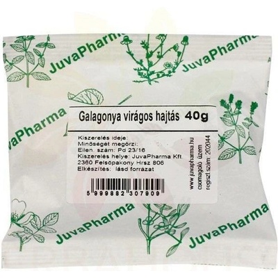 JuvaPharma čaj Hloh obyčejný list s květem 40 g