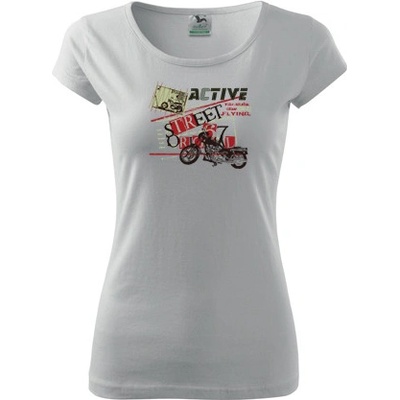 Dámske tričko s moto motívom 58 Active street