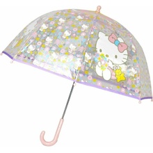 Hello Kitty transparentný dáždnik