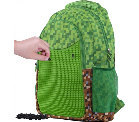 Pixie Crew batoh Minecraft zelená