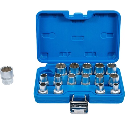 BGS technic 2226 BGS Sada nástrčných dvanáctihranných hlavic 12,5 mm (1/2") 8 - 24 mm 16dílná