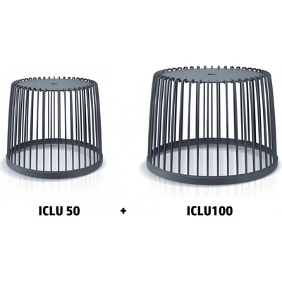 PlasticFuture Sada 2 univerzálních košů Pekas 50+100l antracit