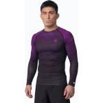Pitbull Мъжка блуза с дълъг ръкав за водни спортове Pitbull Belt Rashguard purple