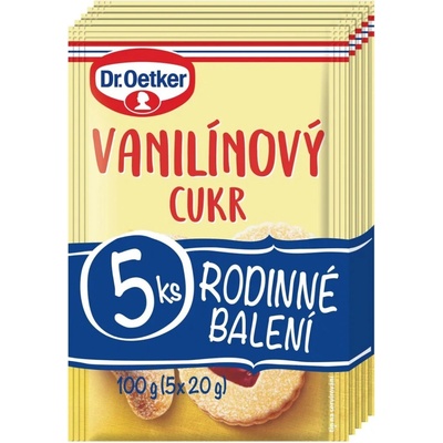 Dr. Oetker Vanilínový cukr 5 × 20 g