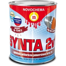 Novochema Synta 2v1 syntetická antikorozní jednovrstvá barva 2v1 0,75 kg 6003 Slonová kost