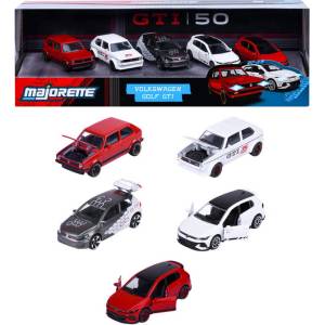 Majorette Volkswagen Golf GTI - комплект 5 колички 8502105007