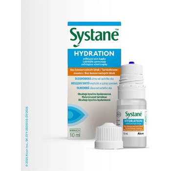 Alcon Systane Hydration očné kvapky bez konzervantov 10 ml
