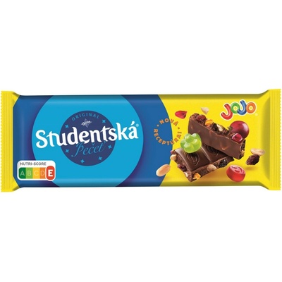 Orion Studentská pečeť Mléčná s JOJO želé arašídy a rozinkami 90 g