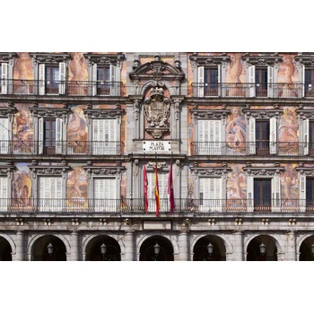 DIMEX ART s. r. o Флизелинов фототапет главният площад на мадрид 375 x 250 см