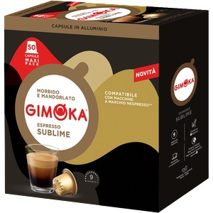 Gimoka Кафе капули Gimoka Sublime съвместими с Nespresso, 50 бр