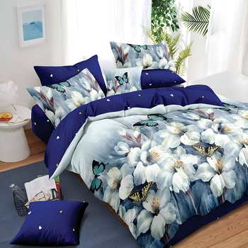 EmonaMall Двулицево спално бельо EmonaMall, 6 части - Модел S18742 (S18742-12000d)