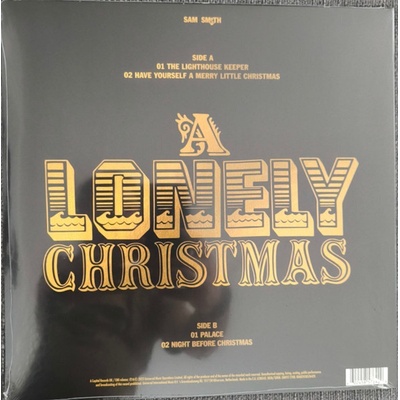 Sam Smith - A Lonely Christmas (White Coloured) (EP) (0602458576429)