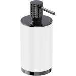 Mexen Triv дозатор за сапун, стоящ, бял/черен хром - 70A33059-73W (70A33059-73W)