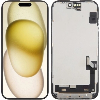 LCD Displej + Dotykové sklo + Rám Apple iPhone 15 - originál