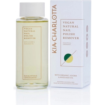 Kia Charlotta Přírodní odlakovač Eucalyptus a Lemongrass 100 ml