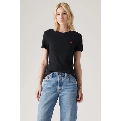 LEVI'S® Dámske tričko Essential Housemark Tee 000KK-0001 Čierna