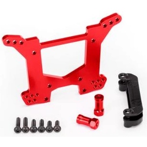 Traxxas алуминиева задна амортисьорна кула червена