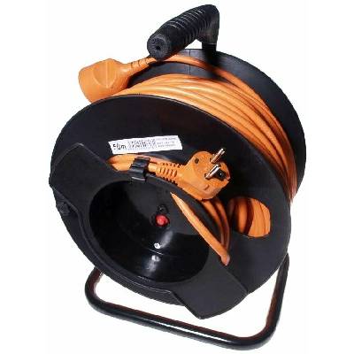 Oem Kabel PremiumCord Prodlužovací 230V 50m na bubnu