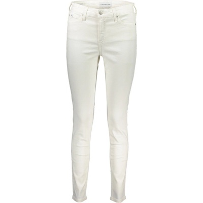Calvin Klein Дамски дънкови дънки calvin klein, Цвят Бяло (j20j220618_bianco_1aa)