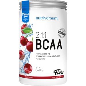 Nutriversum BCAA 2: 1: 1 Powder | Flow [360 грама] Вишна