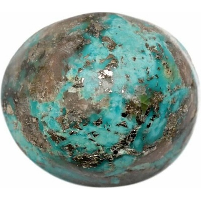 Nefertitis Tyrkys Írán Kabošon č. 10 - 1,83 x 2,18 cm, 7,84 g
