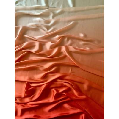 Ombré oranžové