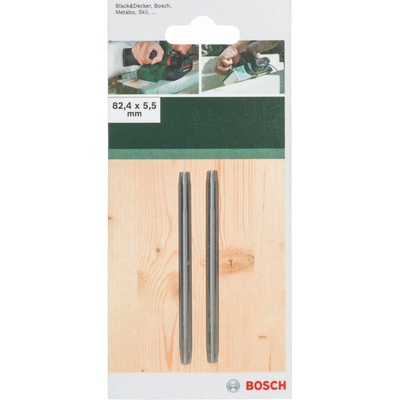 Bosch Accessories hoblovací nůž Vnější délka: 82.4 mm Vnější šířka: 5.5 mm 2609256648 2 ks