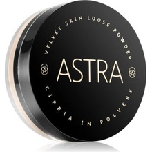 Astra Make-up Velvet Skin rozjasňující sypký pudr pro sametový vzhled pleti 02 Porcelain 11 g