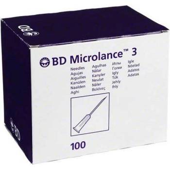 Becton Discardit Microlance injekční jehla 18 G 1,20 x 40 růžová 100 ks