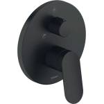 Duravit Wave - Вградена батерия, за 2 уреда, матово черна WA5210012046 (WA5210012046)