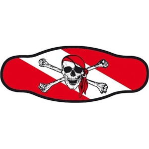 Best Divers неопренова каишка за маска JOLLY ROGER (BESIN/SDFL-V)
