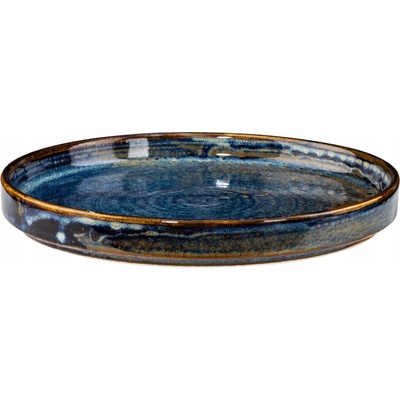 Jídelní talíř Verlo porcelánový, modrý, 18 cm