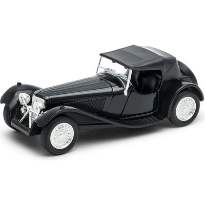 Welly SS Jaguar 100 se střechou model 1:34