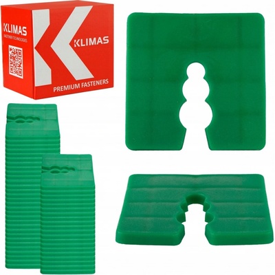 Plastová distančná podložka DW (50 ks) (1600) 2 mm (50 ks)