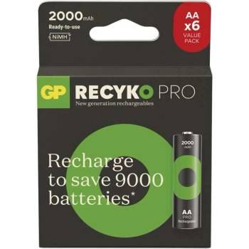 GP ReCyko Pro Professional AA 2000mAh 6ks B2620V