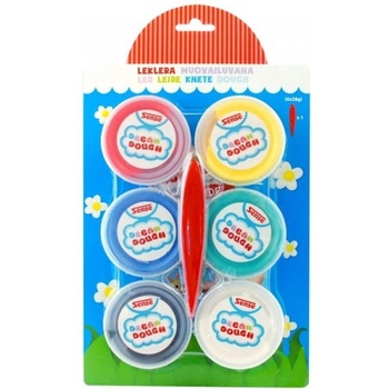 Sense Цветен моделин Sense Dream Dough - 6x28 грама (13060)