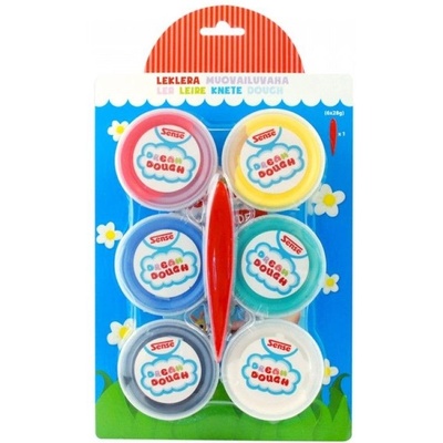 Sense Цветен моделин Sense Dream Dough - 6x28 грама (13060)
