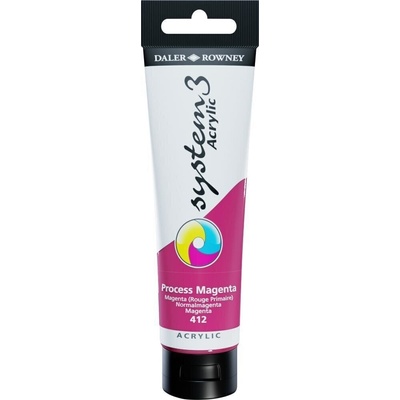 Daler-Rowney System3 АКРИЛНА боя Process Magenta 150 ml 1 бр (129150412)