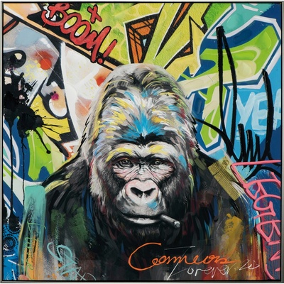 imageLAND АКРИЛНА КАРТИНА gorilla with colourful (103264)