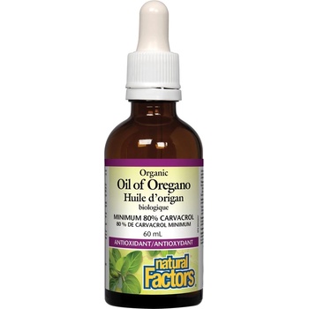 Natural Factors Oil of Oregano, 60 ml, Natural Factors