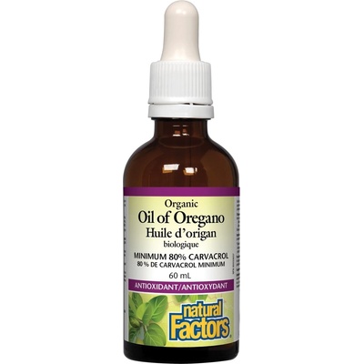 Natural Factors Oil of Oregano, 60 ml, Natural Factors
