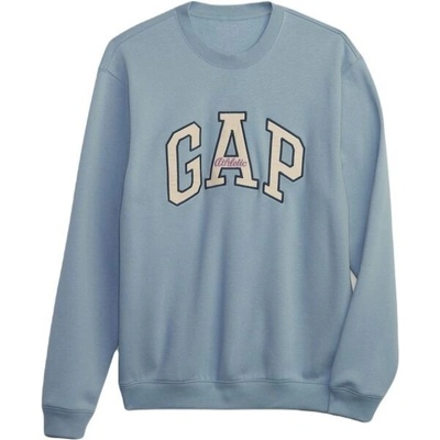 GAP HO23 CORE Logo Crew mikina světle modrá
